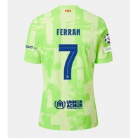 Pánský Fotbalový dres Barcelona Ferran Torres #7 2024-25 Třetí Krátký Rukáv